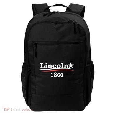 Abraham Lincoln Campaign Gift President Abe Funny Gift Backpack