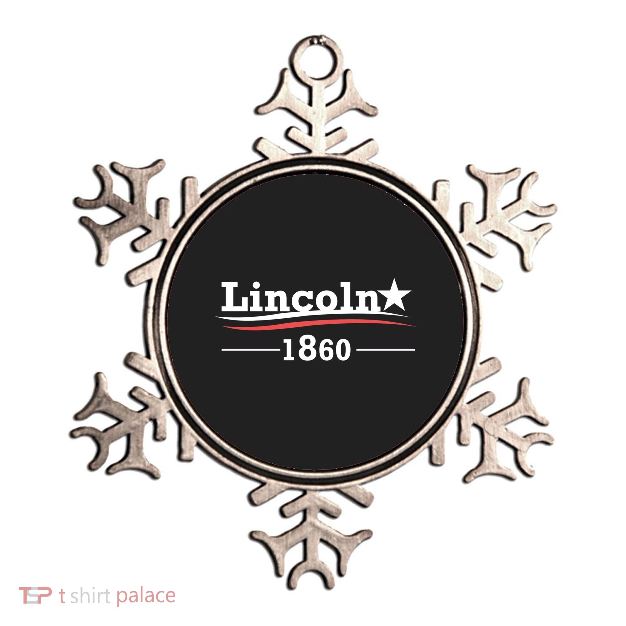 Abraham Lincoln Campaign Gift President Abe Funny Gift Ornament
