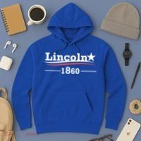 Abraham Lincoln Campaign Gift President Abe Funny Gift Hoodie thumb 3