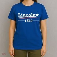 Abraham Lincoln Campaign Gift President Abe Funny Gift T-Shirt thumb 4