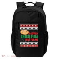 A Lovely Cheese Pizza Just For Kevin Funny Alone Home Gift Backpack thumb 0