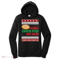 A Lovely Cheese Pizza Just For Kevin Funny Alone Home Gift Women's Hoodie thumb 0