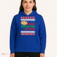 A Lovely Cheese Pizza Just For Kevin Funny Alone Home Gift Hoodie thumb 5