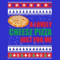 A Lovely Cheese Pizza Just For Kevin Funny Alone Home Gift Coaster thumb 2