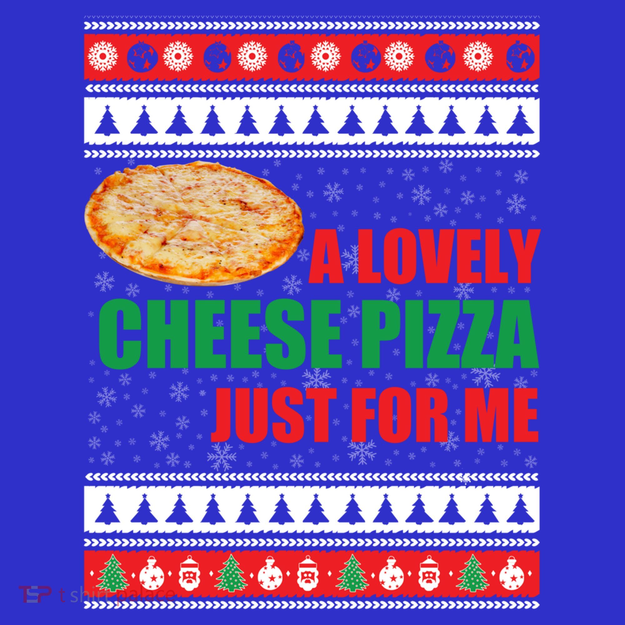 A Lovely Cheese Pizza Just For Kevin Funny Alone Home Gift Women's Tank Top