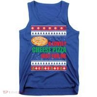 A Lovely Cheese Pizza Just For Kevin Funny Alone Home Gift Tank Top thumb 0
