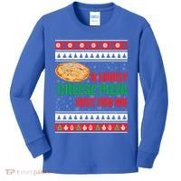 A Lovely Cheese Pizza Just For Kevin Funny Alone Home Gift Kids Long Sleeve Shirt thumb 0