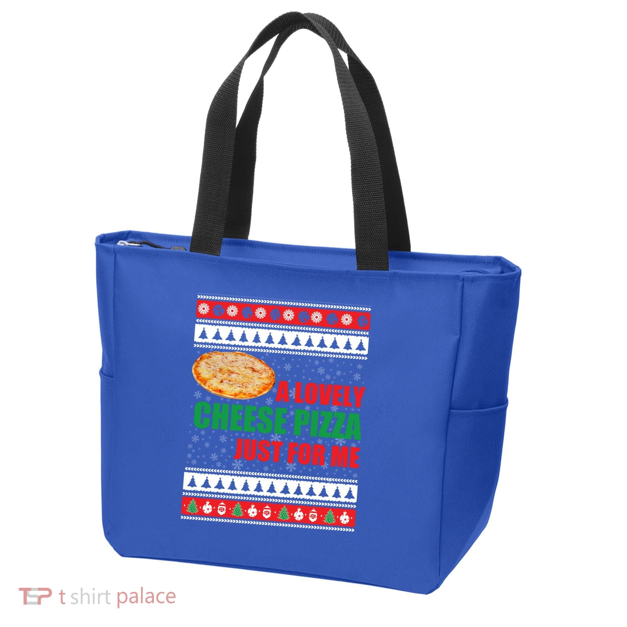 A Lovely Cheese Pizza Just For Kevin Funny Alone Home Gift Tote Bag