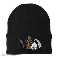 A Lot Can Happen In 3 Days Jesus Easter Leopard Christian Beanie thumb 0