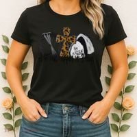 A Lot Can Happen In 3 Days Jesus Easter Leopard Christian Women's T-Shirt thumb 2