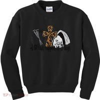 A Lot Can Happen In 3 Days Jesus Easter Leopard Christian Kids Sweatshirt thumb 0