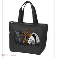 A Lot Can Happen In 3 Days Jesus Easter Leopard Christian Tote Bag thumb 3
