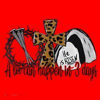 A Lot Can Happen In 3 Days Jesus Easter Leopard Christian Santa Hat thumb 1