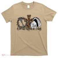 A Lot Can Happen In 3 Days Jesus Easter Leopard Christian T-Shirt thumb 0