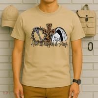 A Lot Can Happen In 3 Days Jesus Easter Leopard Christian T-Shirt thumb 6