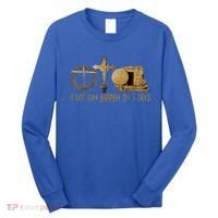 A Lot Can Happen In 3 Days Jesus Easter Christian Gifts Long Sleeve Shirt thumb 0