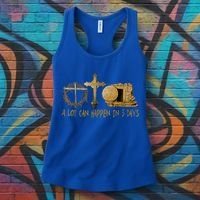 A Lot Can Happen In 3 Days Jesus Easter Christian Gifts Women's Tank Top thumb 3