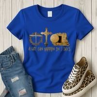 A Lot Can Happen In 3 Days Jesus Easter Christian Gifts Women's T-Shirt thumb 3