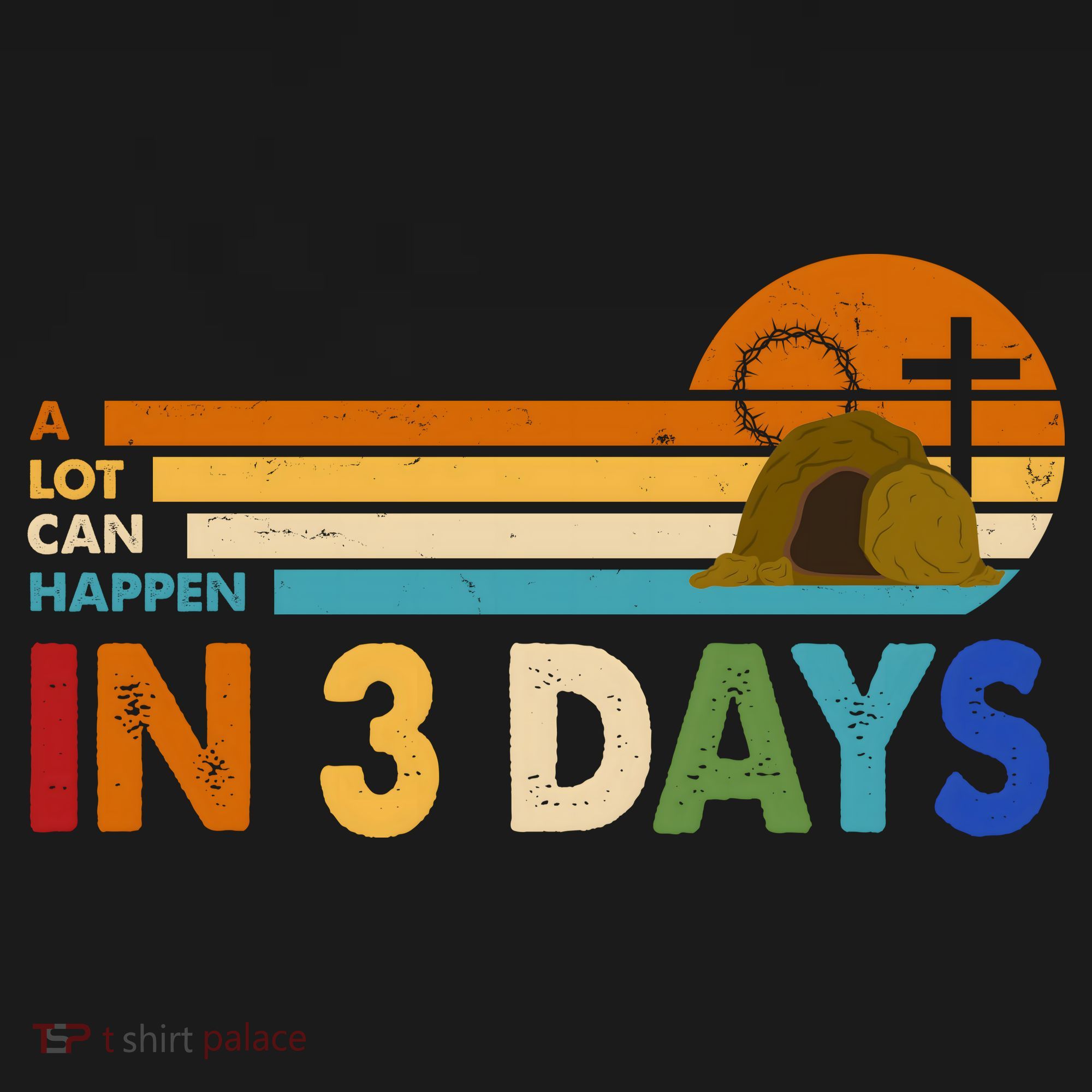 A Lot Can Happen In 3 Days Easter Jesus Backpack