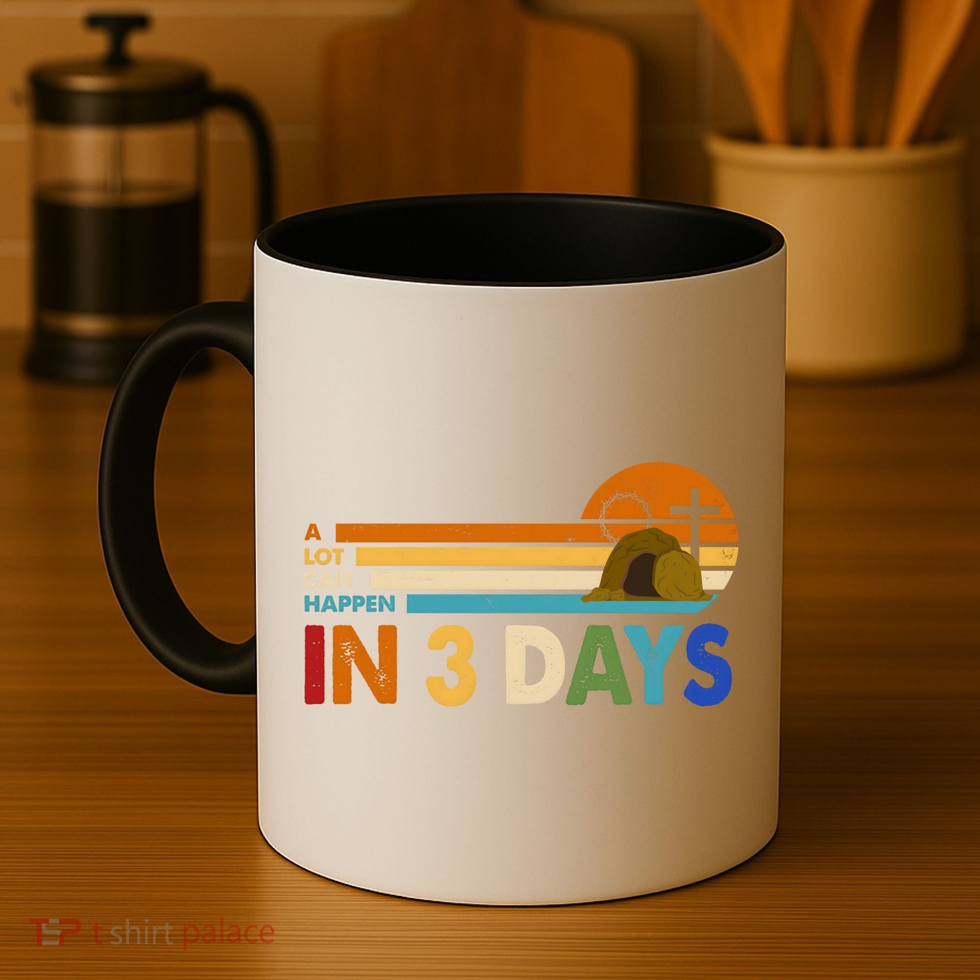 A Lot Can Happen In 3 Days Easter Jesus Coffee Mug