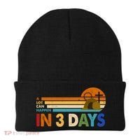 A Lot Can Happen In 3 Days Easter Jesus Beanie thumb 0
