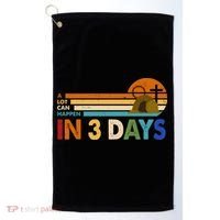 A Lot Can Happen In 3 Days Easter Jesus Golf Towel thumb 0
