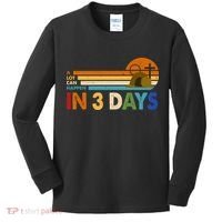 A Lot Can Happen In 3 Days Easter Jesus Kids Long Sleeve Shirt thumb 0