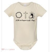 A Lot Can Happen In Just 3 Days Baby Bodysuit thumb 0