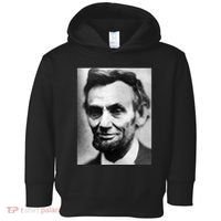 Abraham Lincoln Close Up Portrait Photo Picture Toddler Hoodie thumb 0