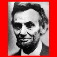 Abraham Lincoln Close Up Portrait Photo Picture Santa Hat thumb 1