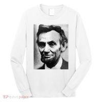 Abraham Lincoln Close Up Portrait Photo Picture Long Sleeve Shirt thumb 0