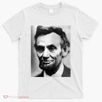 Abraham Lincoln Close Up Portrait Photo Picture T-Shirt thumb 0