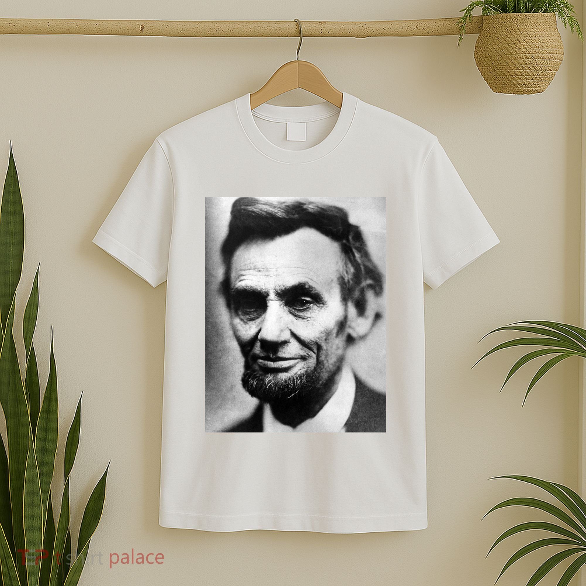 Abraham Lincoln Close Up Portrait Photo Picture T-Shirt