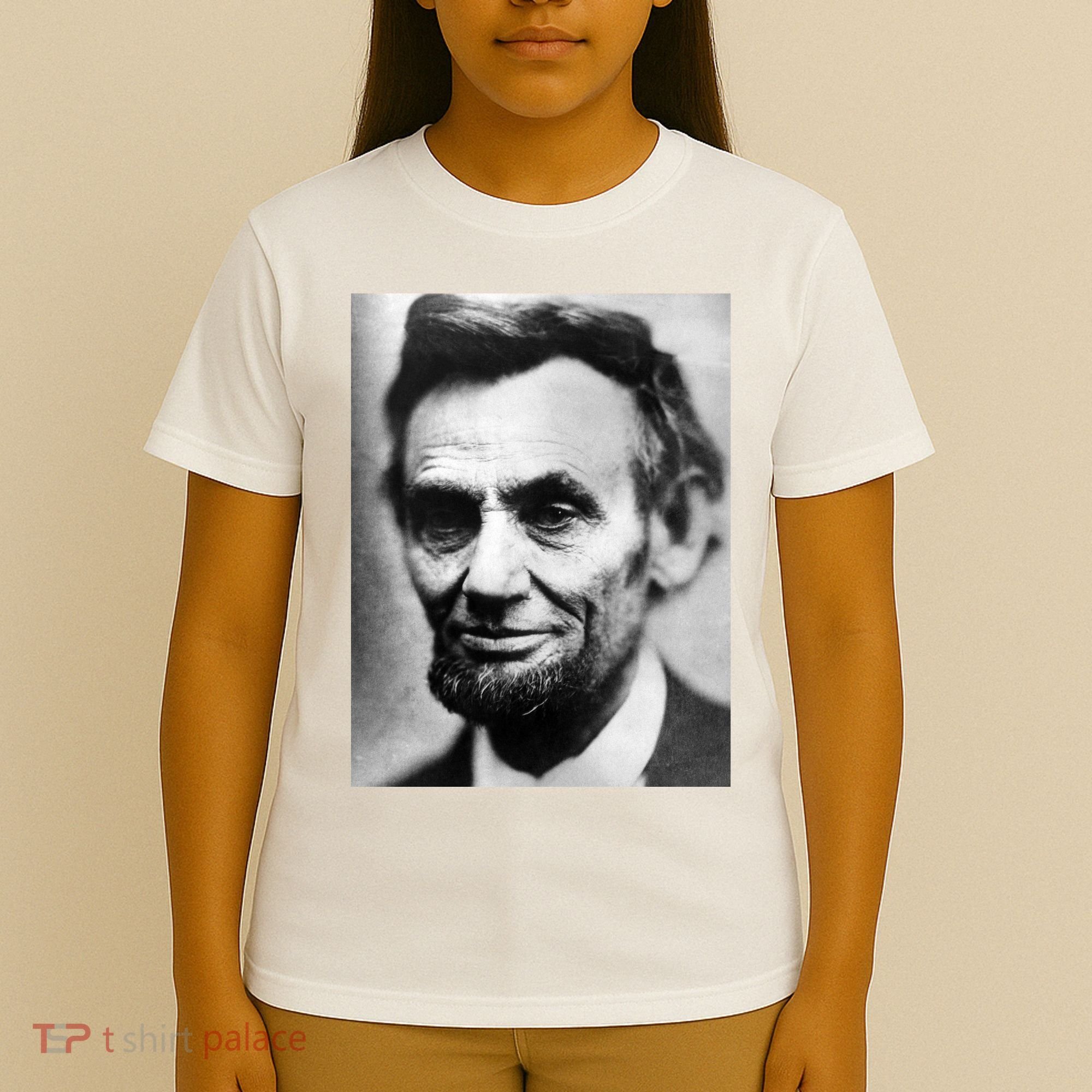 Abraham Lincoln Close Up Portrait Photo Picture T-Shirt
