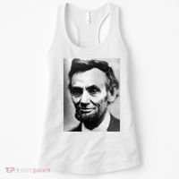 Abraham Lincoln Close Up Portrait Photo Picture Women's Tank Top thumb 0