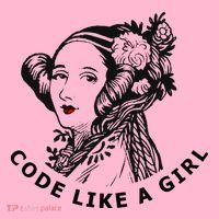 Ada Lovelace Code Like A Girl Coaster thumb 2