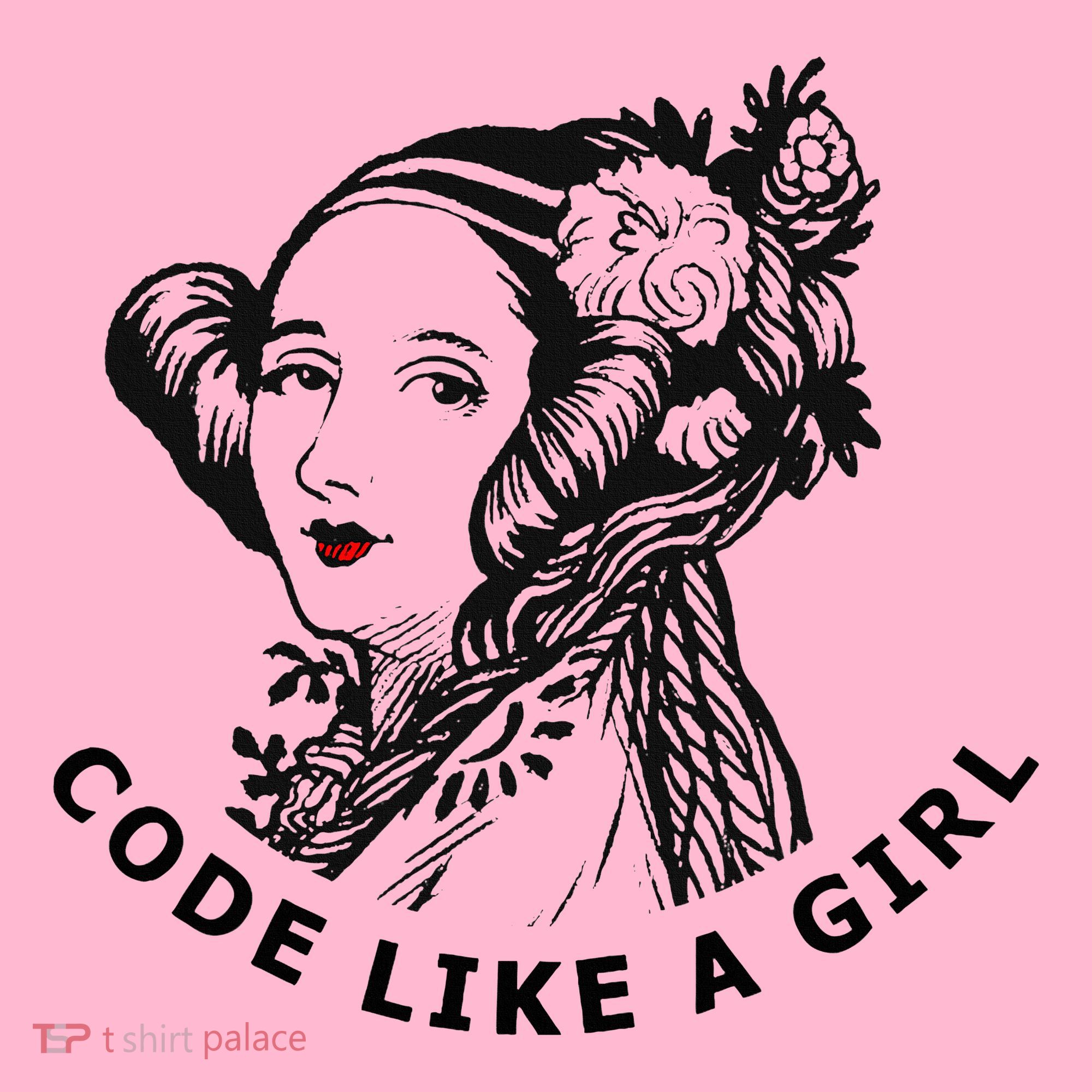 Ada Lovelace Code Like A Girl Coaster