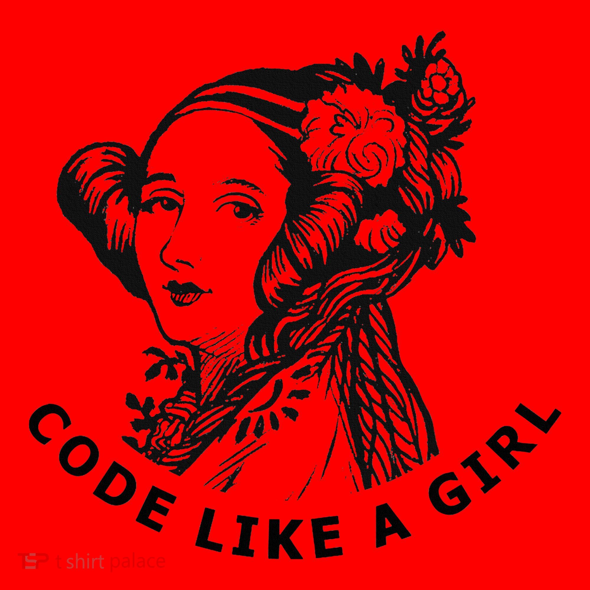 Ada Lovelace Code Like A Girl Santa Hat