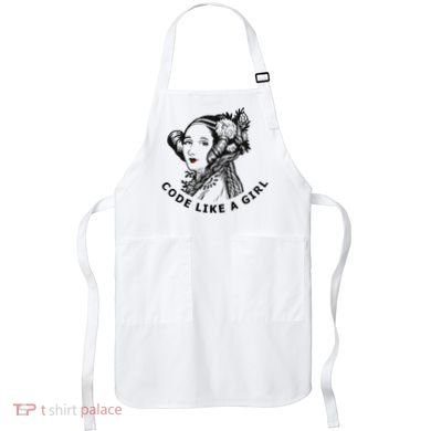 Ada Lovelace Code Like A Girl Apron
