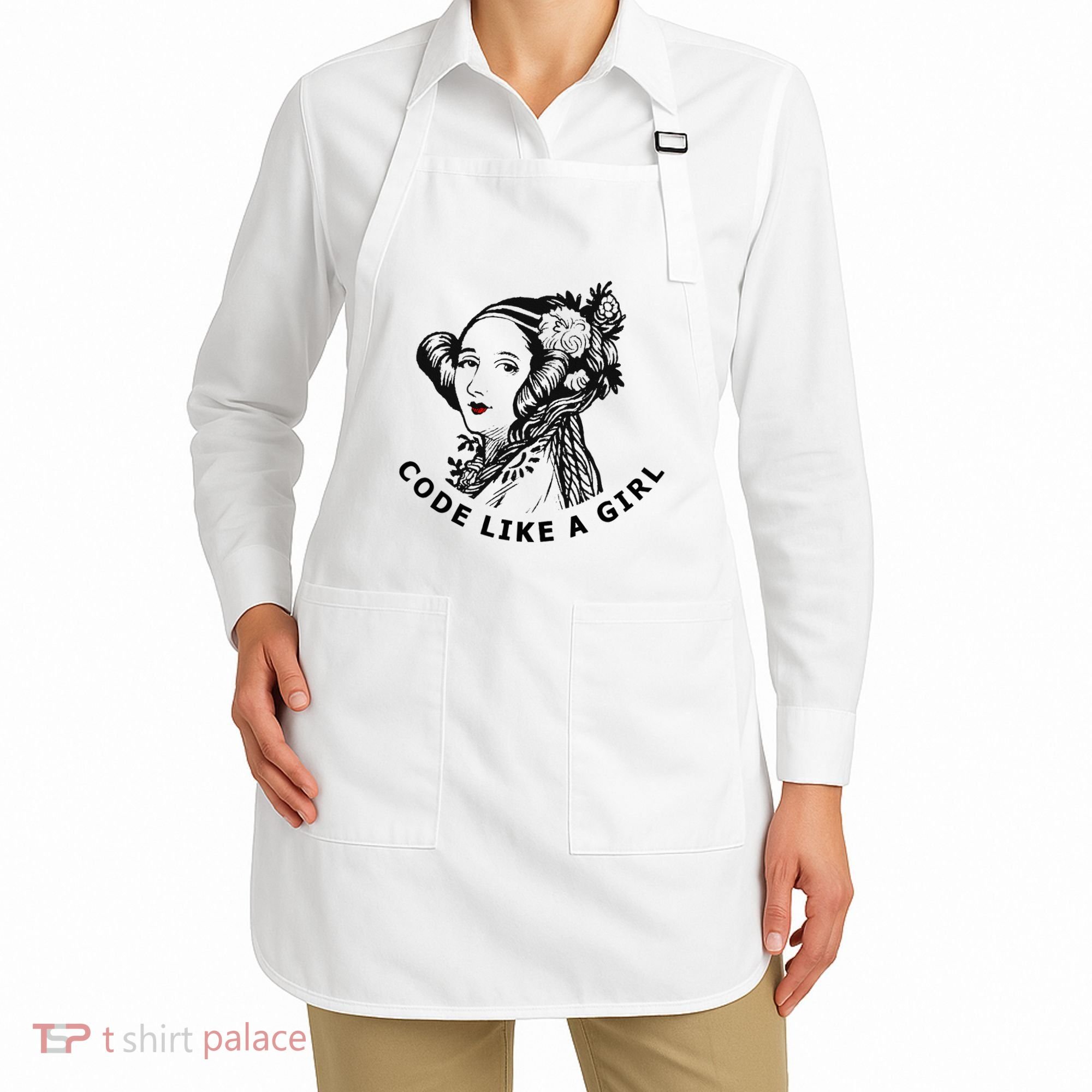 Ada Lovelace Code Like A Girl Apron