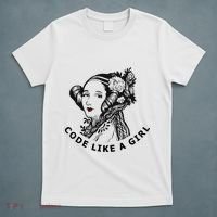 Ada Lovelace Code Like A Girl T-Shirt thumb 5