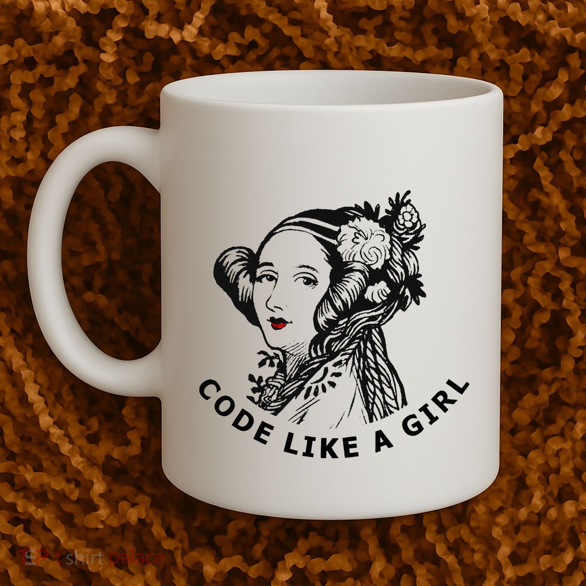 Ada Lovelace Code Like A Girl Coffee Mug