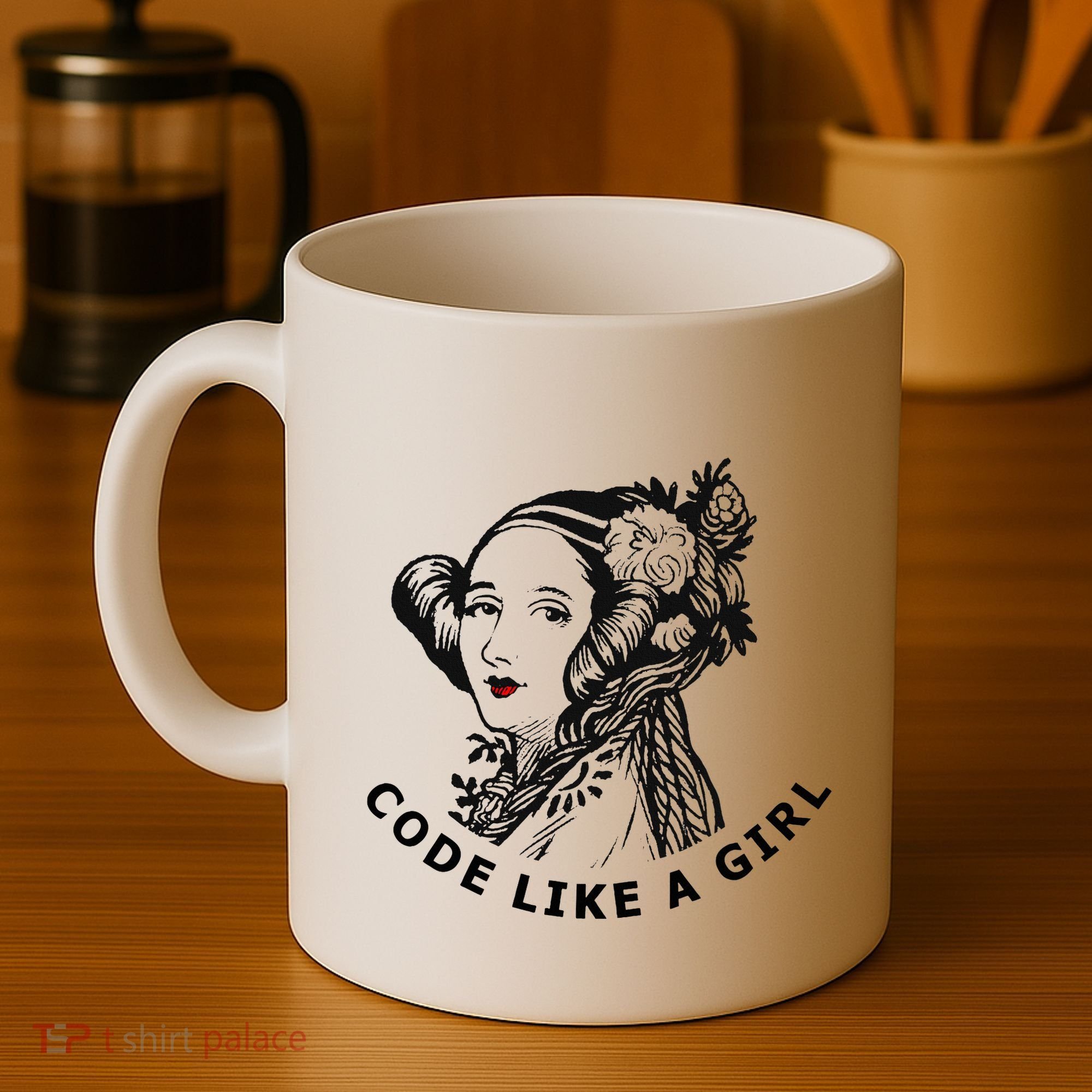 Ada Lovelace Code Like A Girl Coffee Mug