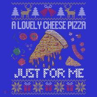 A Lovely Cheese Pizza Just For Me Alone Home Christmas  Apron thumb 3