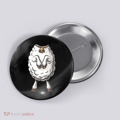 Adult Lamb Costume Button