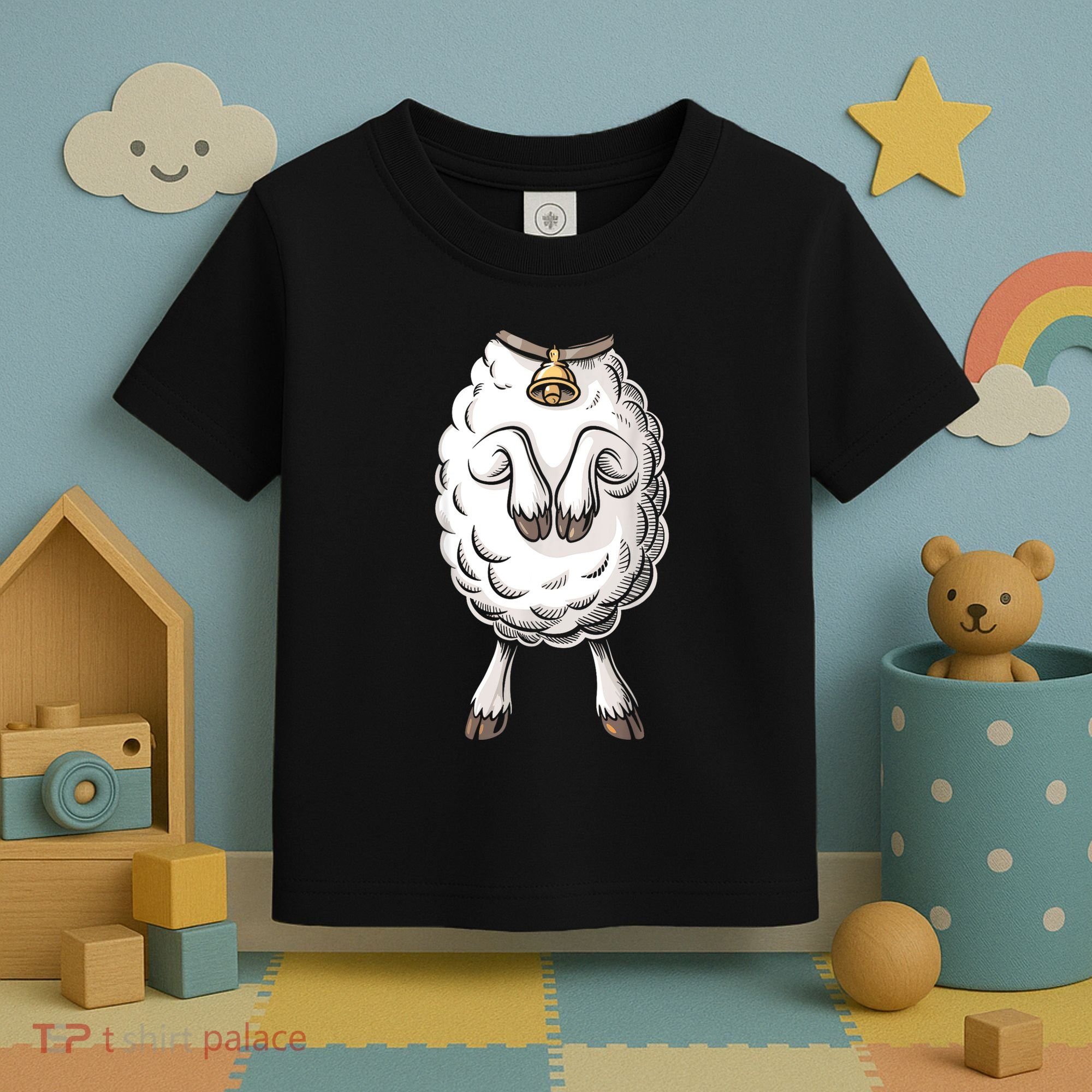 Adult Lamb Costume Toddler T-Shirt