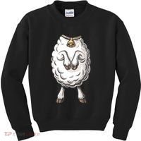 Adult Lamb Costume Kids Sweatshirt thumb 0