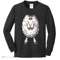 Adult Lamb Costume Kids Long Sleeve Shirt thumb 0