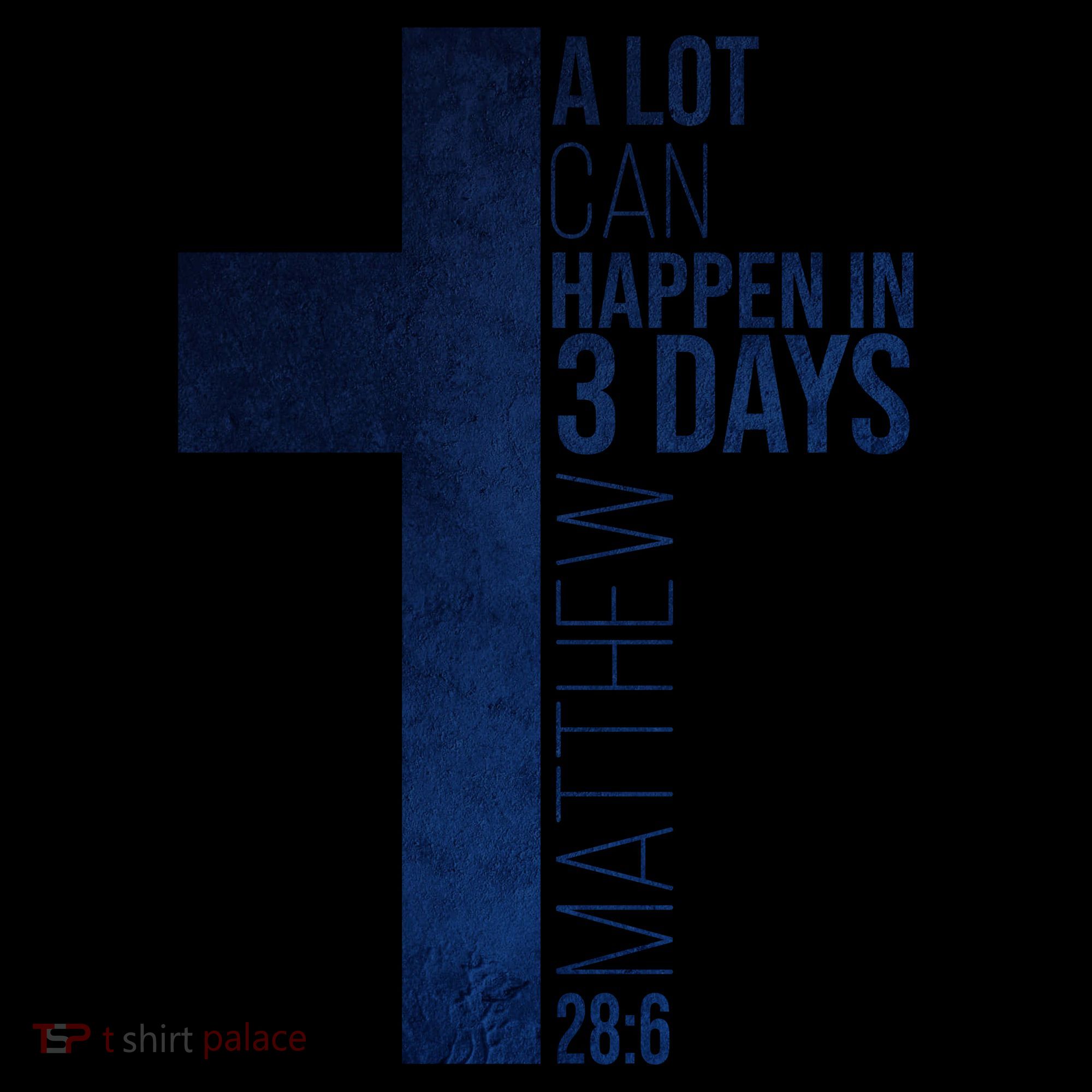A Lot Can Happen In 3 Days Easter Cross Christianity Coffee Mug