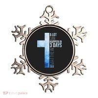 A Lot Can Happen In 3 Days Easter Cross Christianity Ornament thumb 0
